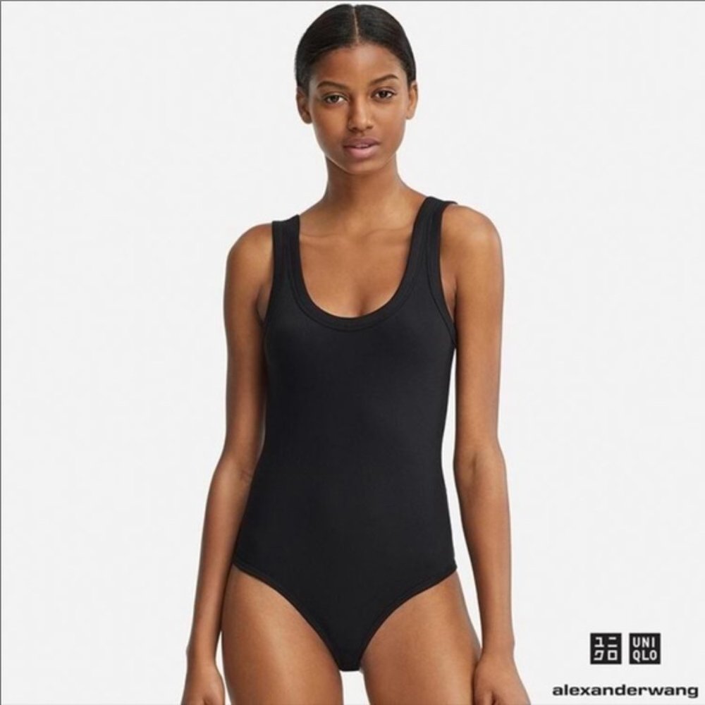 Uniqlo x Alexander Wang Ribbed Scoopneck Bodysuit